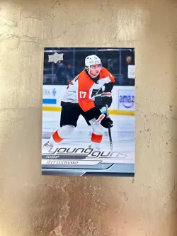 Jett Luchanko 2024-25 Upper Deck Series 2 Young Guns Rookie #484 - Image 1