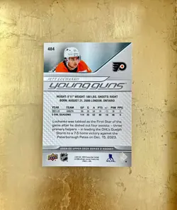 Jett Luchanko 2024-25 Upper Deck Series 2 Young Guns Rookie #484 - Image 2