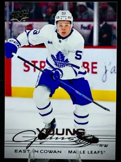 2025-26 Upper Deck Series 2 - Easton Cowan #462 - Young Guns (RC) - Image 1