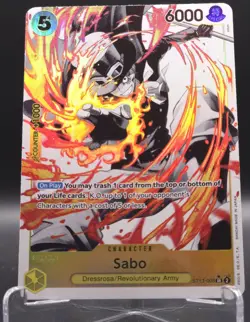 Sabo (Parallel) ST13-001 Ultra Deck: The Three Brothers Foil One Piece Card Game - Image 1