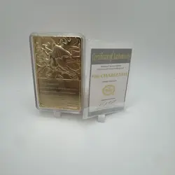 1999 Pokemon 23K Gold Plated Trading Card - #6 Charizard - Burger King Edition - Image 2