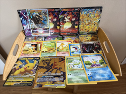 JUMBO Pokemon card lot 18 cards Near mint Pikachu, Pikachu/Zekrom, Charizard etc - Image 1