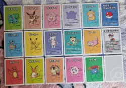 Pokemon Center Japanese Old Maid Babanuki Cards set of 18 red deck - Image 1