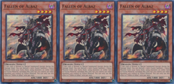 Fallen of Albaz - Playset 3 Cards - RA01-EN021 - Super Rare - Yugioh - Image 1