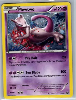 Mewtwo XY101 Holo XY Promos - Pokemon Card - LP - Image 1
