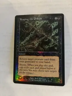 Reaping The Graves Scourge Foil Near Mint MTG Magic The Gathering X1 - Image 1