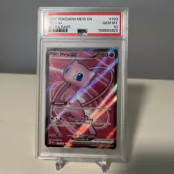 2023 POKEMON MEW EN-151 ULTRA RARE #193 MEW EX PSA 10 - Image 1
