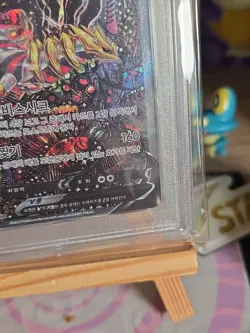 2022 Pokemon Giratina V Full Art Lost Abyss Kor Sword & Shield #111 PSA 10 186 - Image 5