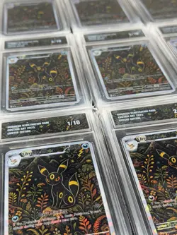 Umbreon Illustration Rare Fan Artwork Limited, Nachtara Pokemon TCG - PSA Slap - Image 4