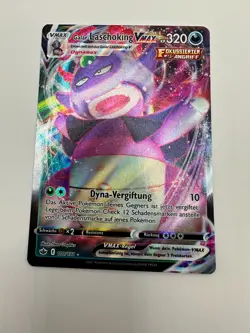 Pokemon Karte TCG Laschoking VMAX 100/198 Chilling Reign Holo Rare Deutsch NM - Image 2