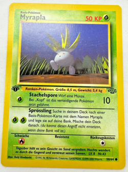 Pokemon Karte TCG Myrapla 58/64 Dschungel no Holo Rare Vintage WOTC Deutsch - Image 1