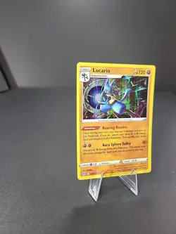Lucario 079/172 Brilliant Stars Holo Rare 2022 Pokemon TCG VLP/NM - Image 3