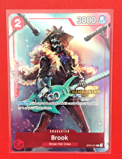 Brook (ST01-011) Championship 2023 Tournament Promo One Piece TCG English - Image 1