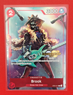 Brook (ST01-011) Championship 2023 Tournament Promo One Piece TCG English - Image 2
