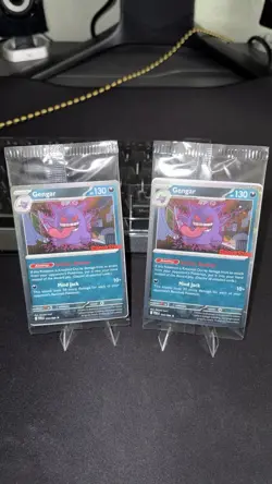 Pokemon Gengar GameStop Promo Stamped Card English 050/088 SEALED X2 - Image 1