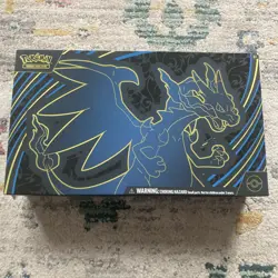 Open Pokemon TCG Mega Charizard X ex Ultra-Premium Collection UPC Accessories - Image 1