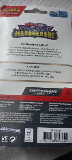 pokemon tcg booster pack plus token - Image 2