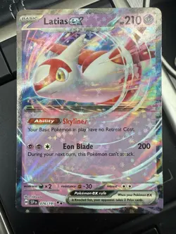 Latias ex 076/191 - Surging Sparks - Pokemon TCG - Double Rare READ DESCRIPTION - Image 1