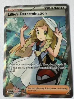 Lillie's Determination 169/132 - Mega Evolution - Pokemon Card - English - NM - Image 1