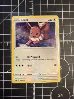 Eevee SWSH127 SWSH: Sword & Shield Promo Cards Holo - Image 1