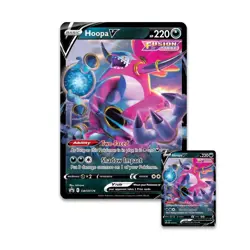 Hoopa V Premium Collection Box Evolving Skies Booster 151 Go Pokemon Card Sealed - Image 3