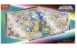 Pokemon Lucario Ex & Tyranitar Ex Premium Collection Prismatic Ev. - PRESALE X2 - Image 1