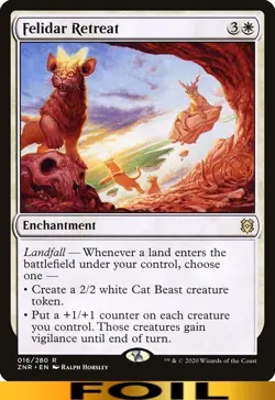 Felidar Retreat ** FOIL ** #16 - Zendikar Rising - NM MTG - Image 1