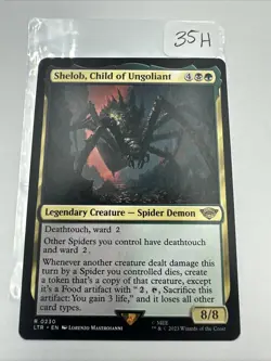 Shelob, Child of Ungoliant - MTG - EN - NM - Lord of the Rings - 230 - Image 2