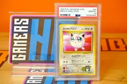PSA 10 Gem Mint 1998 Pokemon Japanese Gym Erika's Jigglypuff #39 - Image 1