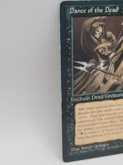 MTG Dance of the Dead Ice Age 1995 Vintage Rare Black Enchantment MP Old School - Image 5