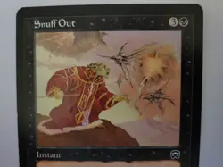 Snuff Out Mercadian Masques MTG 1999 Instant Black Magic the Gathering NM/LP - Image 3