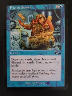 Frantic Search - Urza's Legacy (1999) - LP - Pauper - MTG - Image 1