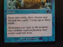 Frantic Search - Urza's Legacy (1999) - LP - Pauper - MTG - Image 4