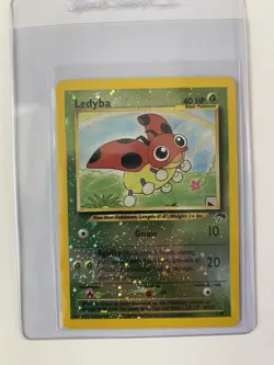 Pokemon TCG Ledyba Card 07/18 Reverse Holo Southern Islands NM - Image 1