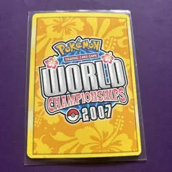 Pokemon TCG Rayquaza ex (Delta Species) 97/101 2007 World Championship mint - Image 2