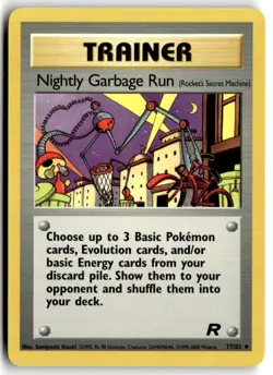 2000 Pokemon - Team Rocket Nightly Garbage Run #77/82 - Image 1