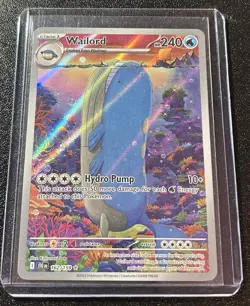 Pokemon - Scarlet & Violet Journey Together 162/159 - WAILORD - NM - Pack Fresh - Image 1