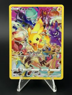 Pokemon TCG Pikachu 160/159 Crown Zenith Secret Rare Near Mint Holo - Image 1