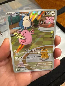 Pokemon Chansey 187/167 Illustration Rare Twilight Masquerade - Image 1