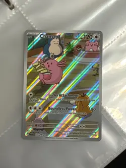 Pokemon Chansey 187/167 Illustration Rare Twilight Masquerade - Image 2