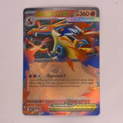Pokemon TCG MEP EN Black Star Promo - Mega Charizard Y ex 030 #30 Rare Holo - Image 1