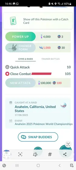 Pokemon Go Shiny Legendary Zacian - Image 2