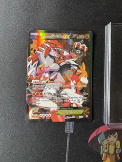 Team Magma's Groudon EX 15/34 Double Crisis Holo 2015 Pokemon TCG 💎MP💎 - Image 1