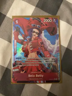 Belo Betty OP05-015 Alternative Art Rare One-Piece PRB-01 NM English - Image 1