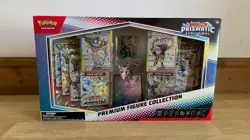 Pokemon TCG Prismatic Evolutions Premium Figure Collection New And Sealed. - Image 1