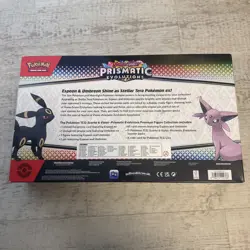 Pokemon TCG Prismatic Evolutions Premium Figure Collection Brand New & Sealed - Image 2