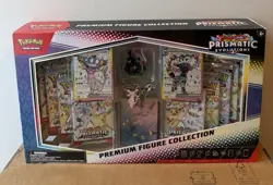 Pokemon TCG Prismatic Evolutions Premium Figure Collection New And Sealed ✅ - Image 1