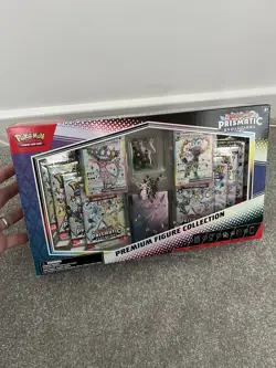 Pokemon TCG Prismatic Evolutions Premium Figure Collection New and Sealed Mint - Image 1