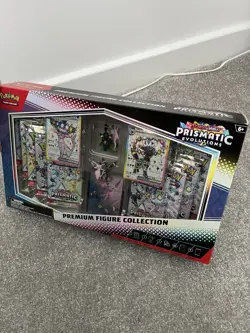 Pokemon TCG Prismatic Evolutions Premium Figure Collection New and Sealed Mint - Image 3