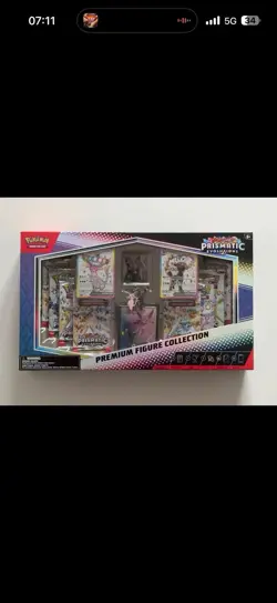 Pokemon TCG : S&V Prismatic Evolutions - Premium Figure Collection New & Sealed✅ - Image 1